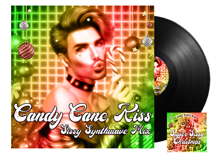 Candy Cane Kiss (Sissy Synthwave mix)