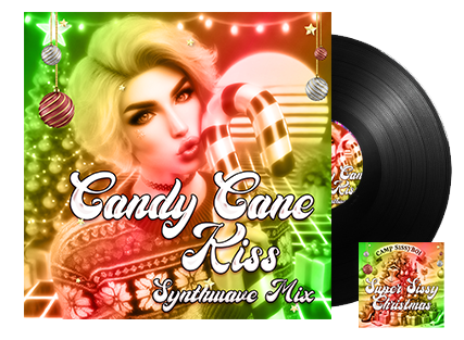 Candy Cane Kiss Synthwave Mix