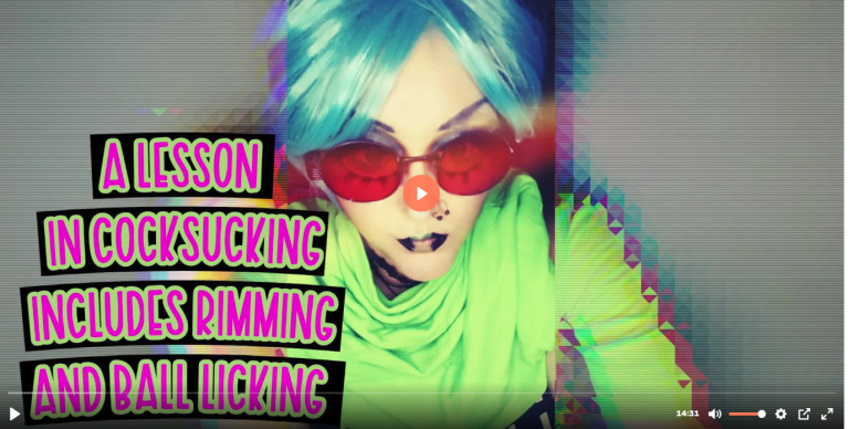 A lesson in cocksucking Includes Rimming and Ball Licking Enhanced
