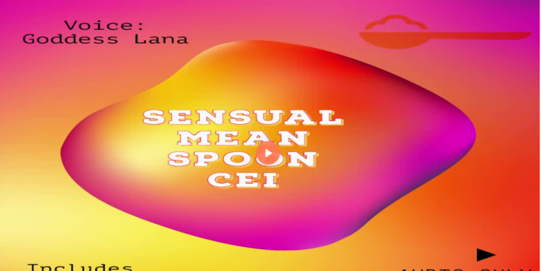 The Sensual BUT kinda mean CEI Spoon clip Cum Countdown Included