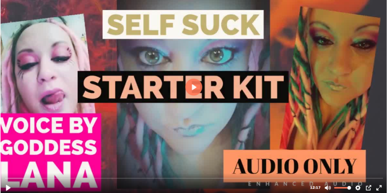 Self Suck Starter Kit Learn how to give yourself Head