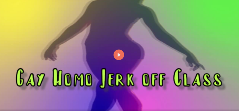 Gay Jerk off Class with a Sexy Shemale