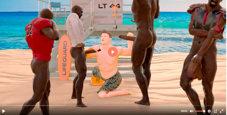 The Day you went to the Beach and became the BBC FUCKTOY