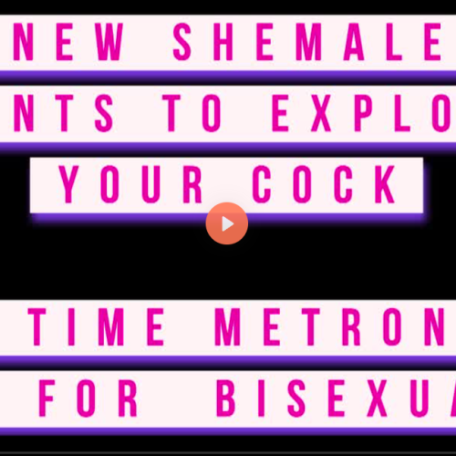 Young 18 yr old shemale explores sexuality with you JOI CEI